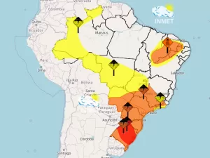 Alerta vermelho: ciclone chega ao Brasil e causará estrago em regiões