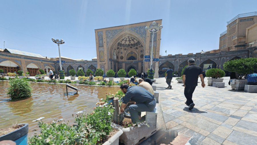 Mesquita Imam Khomeini, em Teerã - Google Street View
