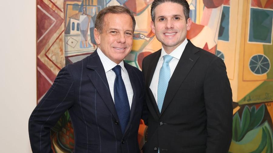 João Doria recebe Hugo Motta para jantar com empresários em sua casa em São Paulo João Doria recebe Hugo Motta para jantar com empresários em sua casa em São Paulo