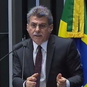 Romero Jucá fala no Senado Federal - Reprodução/TV Senado