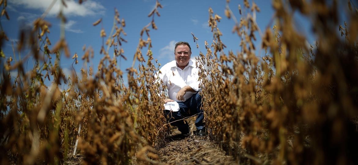 O ex-ministro da Agricultura, Blairo Maggi, e sua família são donos de um dos maiores agronegócios da soja no mundo - Ueslei Marcelino/Reuters