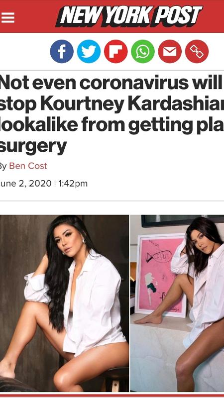 No New York Post - Reprodução