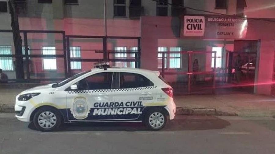 Guarda Municipal abordaram o ônibus e prenderam o suspeito do crime - Divulgação/Guarda Municipal