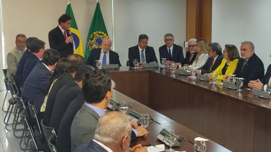 Lideranças do Congresso entregam decreto de intervenção a Lula - Ricardo Borges