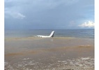 Avião faz pouso forçado no mar após pane no Maranhão - Reprodução de redes sociais