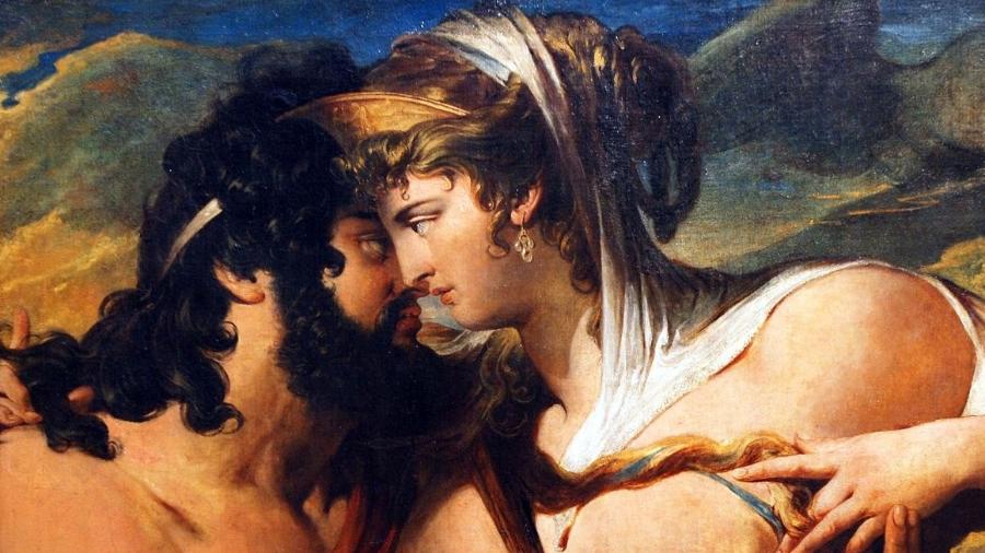 Júpiter e Juno no Monte Ida (1773), de James Barry - Reprodução