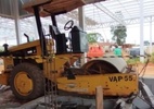 Homem morre esmagado por rolo compressor enquanto trabalhava em obra em GO - Divulgação: PMGO