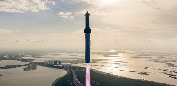 Rumo a Marte: Spacex lança novo voo do megafoguete Starship