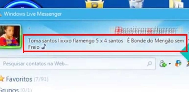 Mensagem do MSN Messenger após downloads: heranças do Windows - MacMagazine