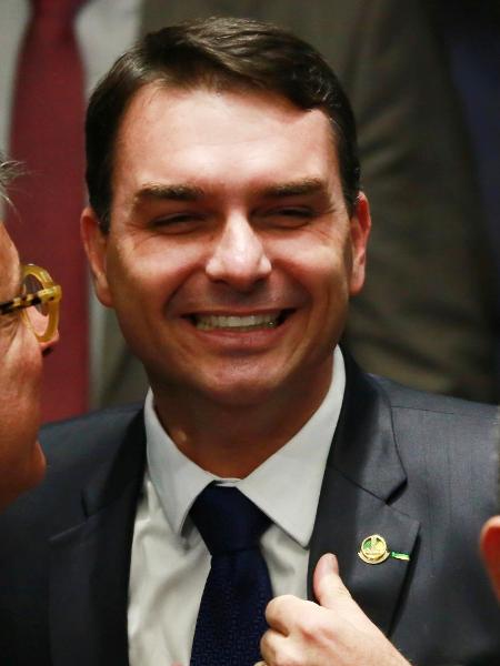 O senador Flávio Bolsonaro (PSL-RJ) - Fátima Meira/FuturaPress/Estadão Conteúdo