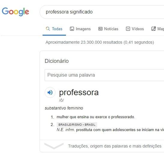 Após críticas, Google e Oxford tiram gíria de professora como prostituta -  23/10/2019 - UOL TILT