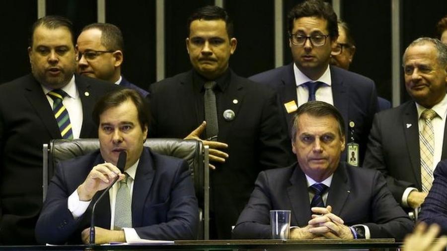 Clima entre Jair Bolsonaro e o Congresso piorou na semana passada após ele enviar vídeo para alguns de seus contatos convocando para um protesto contra o Legislativo. - Agência Brasil