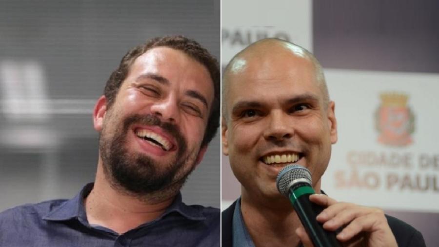 Covas cresce em buscas no Google, mas Boulos ainda lidera ranking - Márcio Alves/Agência O Globo; Divulgação/Prefeitura de São Paulo 