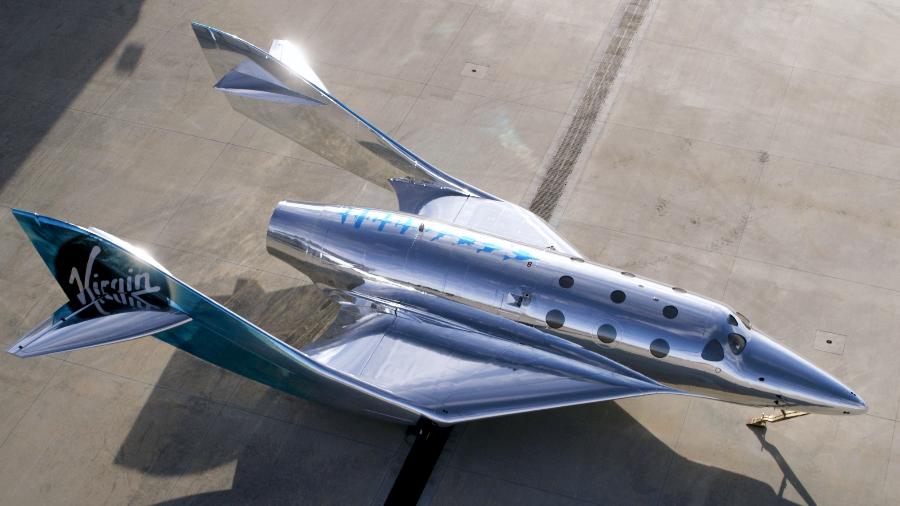 Veículo VSS Unity, da Virgin Galactic - Divulgação