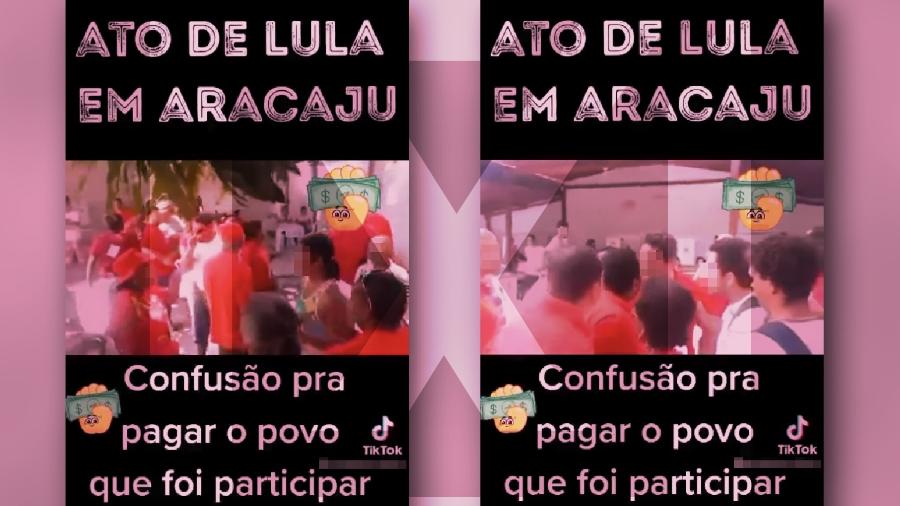 1.out.2022 - Vídeo que mostra confusão entre petistas de Sergipe é de 2013 e não envolve ato de Lula - Projeto Comprova