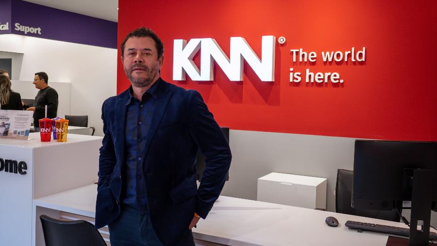 O empresário Reginaldo Boeira é dono da KNN, rede de escolas de inglês - Divulgação