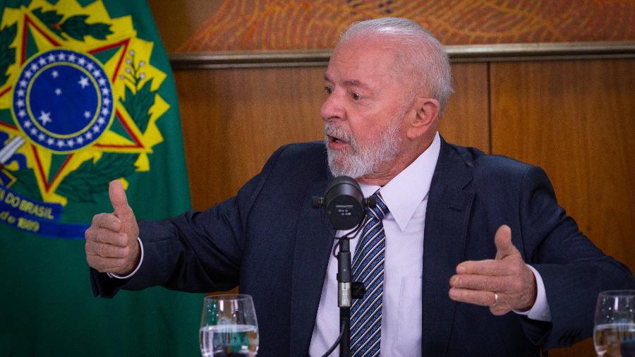 Presidente Lula (PT) concede entrevista ao UOL no Palácio do Planalto, em Brasília