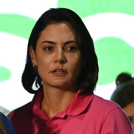 Michelle Bolsonaro, em visita a Caxias do Sul