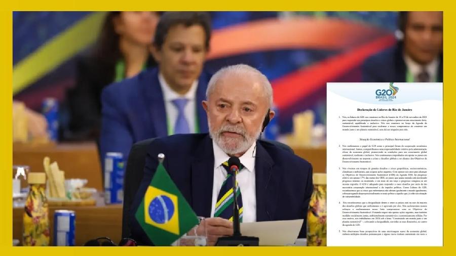 Lula discursa no G20; documento do encontro acabou refletindo todas as posições do presidente brasileiro e foi uma vitória importante