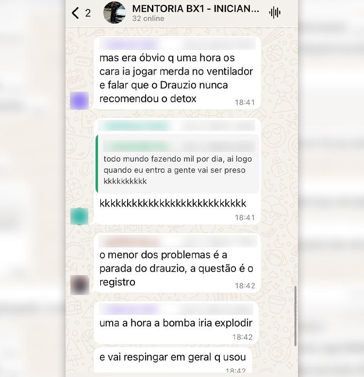 Alunos discutiram sobre falta de registro na Anvisa Alunos discutiram sobre falta de registro na Anvisa