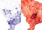 Os mapas que explicam virada de Lula e derrota de Flávio; veja sua cidade