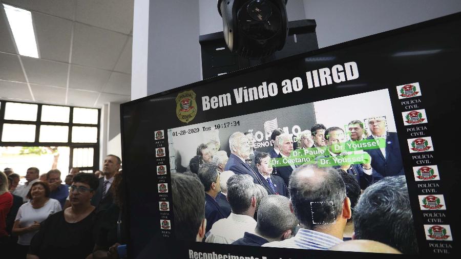 28.jan.2020 - O Instituto de Identificação Ricardo Gumbleton Daunt (IIRGD) inaugurou o Laboratório de Identificação Biométrica. O sistema, que desde 2014 identifica e cruza dados de impressões digitais, passa a contar com a biometria facial - RENATO S. CERQUEIRA/FUTURA PRESS/FUTURA PRESS/ESTADÃO CONTEÚDO