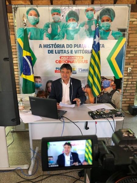 Governador do Piauí, Wellington Dias (PT), prorrogou isolamento social no estado - Divulgação/Governo do Piauí