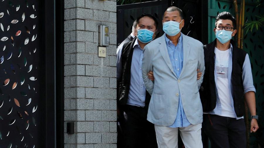 Magnata da mídia Jimmy Lai é preso em Hong Kong - Reuters