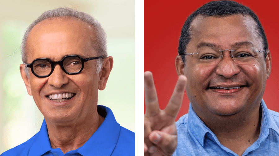 Cícero Lucena (PP) e Nilvan Ferreira (MDB) concorrem à prefeitura de João Pessoa - Reprodução/Facebook/Arte-UOL