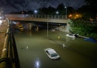 Passagem da tempestade Ida por NY tem metrô inundado e ruas alagadas - Ed Jones/AFP