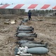 Apr 6,2022 - Military weapons found left by Russian forces in Chernihiv, northern Ukraine - Reproduction/Facebook/MNS.GOV.UA