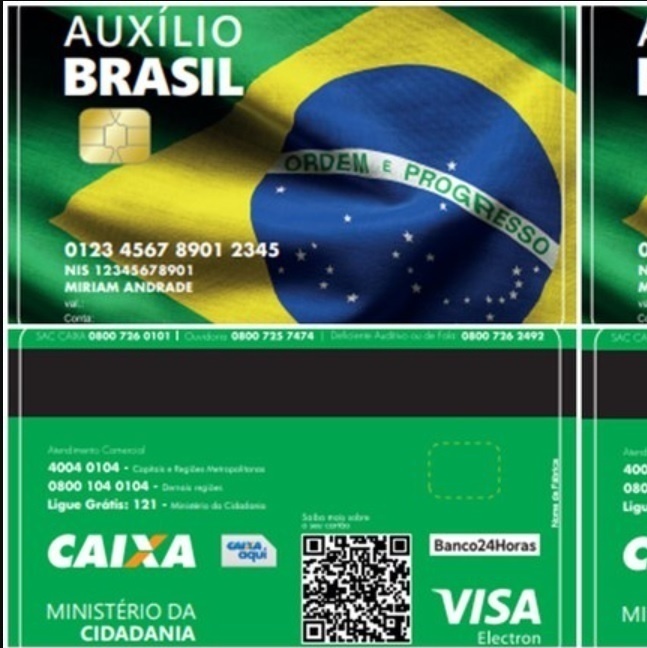 Recebeu o novo cartão do Auxílio Brasil com função débito? Saiba como  cadastrar a senha