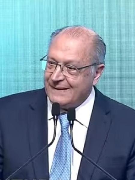 Alckmin durante fala no ABDIB Fórum 2023