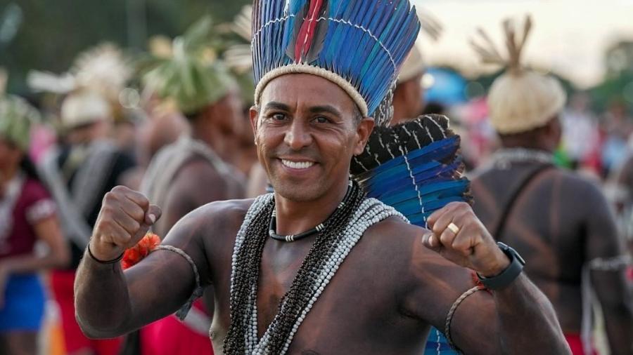 Cacique Marcos Xukuru, prefeito eleito de Pesqueira (PE)