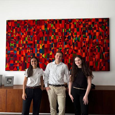 Empreendedorismo na Veia: Sofia Rymer, Patrick Appel e Julia Srour (da esquerda para direita) Empreendedorismo na Veia: Sofia Rymer, Patrick Appel e Julia Srour (da esquerda para direita)