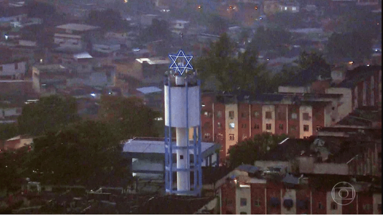 Estrela de Davi no Complexo de Israel, no Rio Estrela de Davi no Complexo de Israel, no Rio