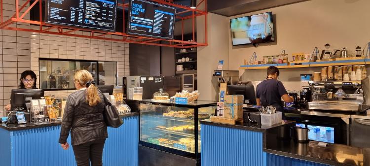 Cafeteria em Las Condes, Santiago, vende cafés especiais