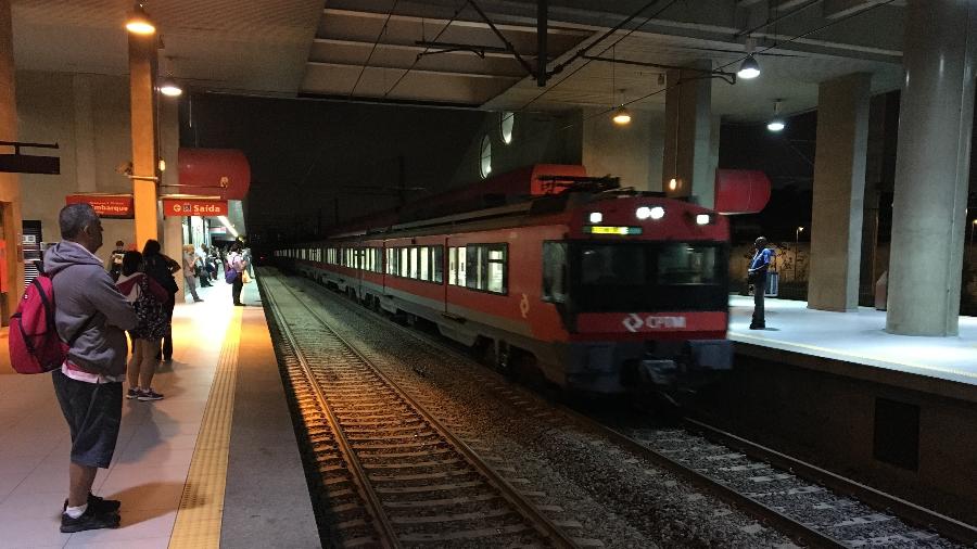 11.03.2019 - Estação Tamanduateí da CPTM, em São Paulo - Marcio Komesu/UOL