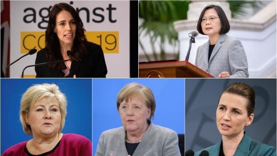 Ao redor do mundo, lideranças femininas estão a frente de algumas das melhores estratégias já vistas até aqui no combate ao novo coronavírus - BBC 