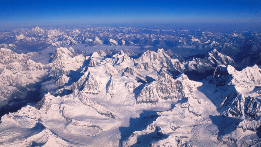 A vasta região montanhosa do Himalaia conhecida como Hindu Kush abriga mais de 50 mil geleiras - Getty Images
