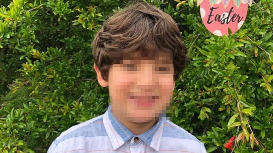 Matthew Farias, de 9 anos, morreu durante tiroteio em massa na Califórnia (EUA) ao proteger a mãe dele - Reprodução/GoFundMe