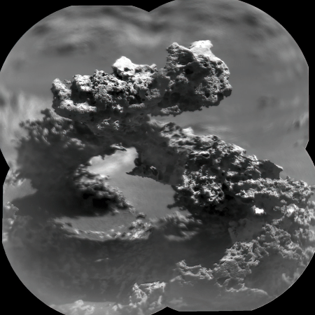 Imagem de rocha capturada em Marte pela sonda Curiosity desperta a curiosidade de internautas - Nasa/JPL-Caltech/LANL/Kevin M. Gill