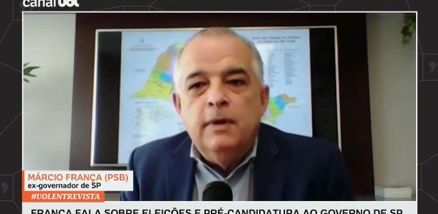 Márcio França dit que Doria ne se soucie que des aperçus PSDB