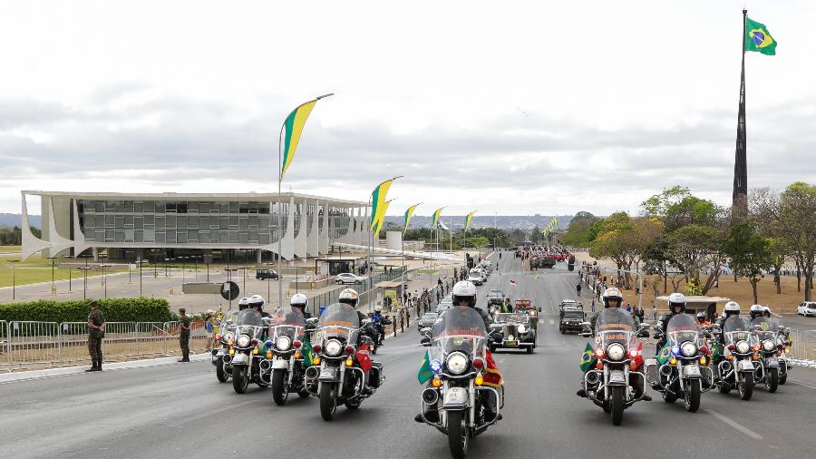 7 de Setembro é marcado por desfile cívico-militar em Brasília - Isac Nóbrega/PR