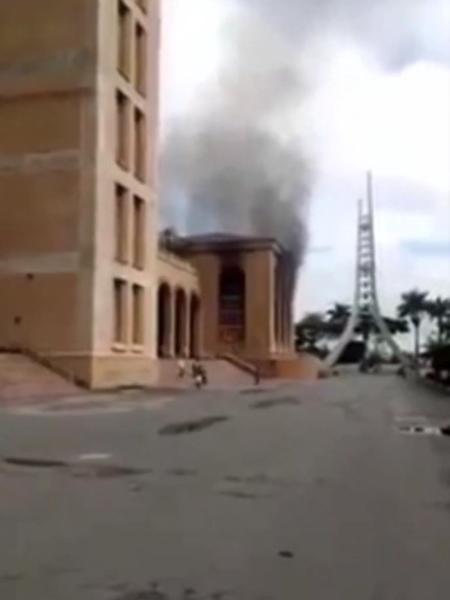 Incêndio aconteceu na Capela de Velas - Reprodução/ Instagram