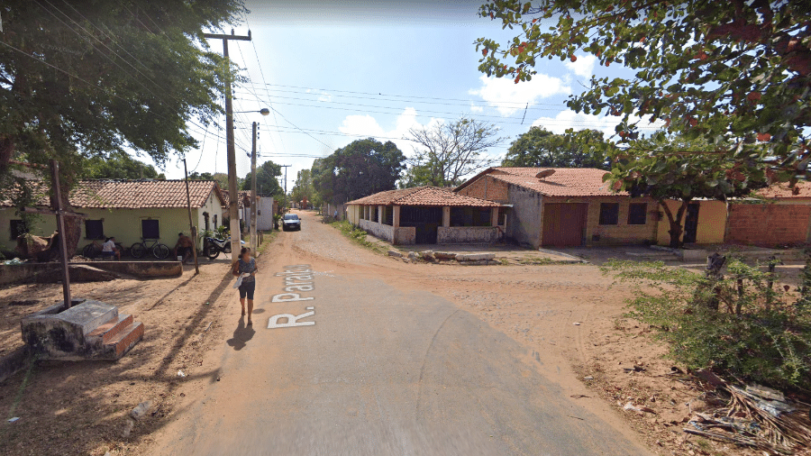 O caso ocorreu na rua Paraíba, bairro Cantagalo, na cidade de Parnaíba, no Piauí - Reprodução/Google Maps