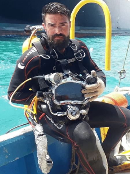 Felipe Calazans tinha 41 anos e era mergulhador profissional