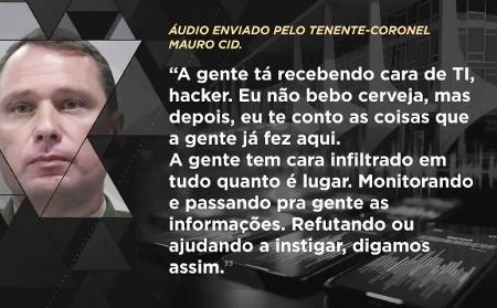 Áudio de Mauro Cid diz que plano golpista tinha "cara infiltrado em tudo quanto é lugar"