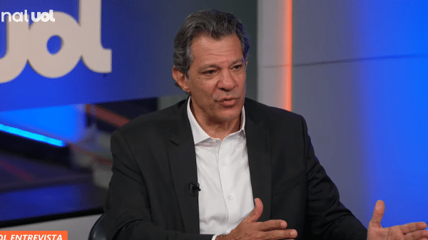 Fernando Haddad no UOL Entrevista