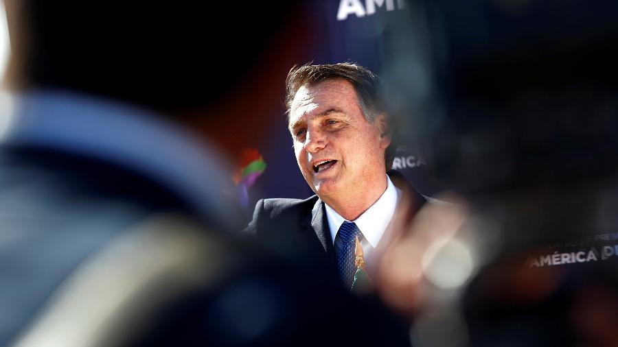 Jair Bolsonaro debaterá no Chile a criação de um novo fórum de desenvolvimento para a América do Sul - Esteban Garay/Reuters